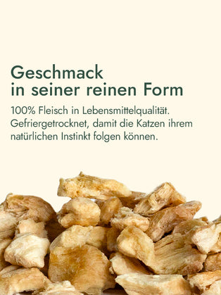 Hühnerschenkelfilet für Katzen