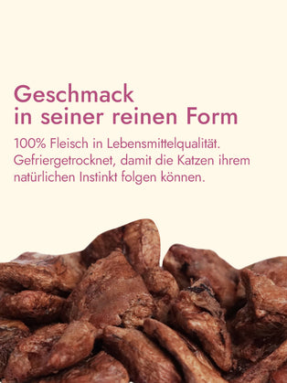 Hühnerherzen für Katzen