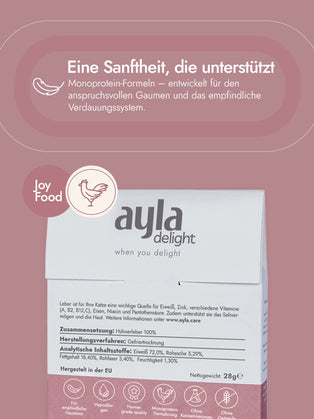 Hühnerleber für Katzen