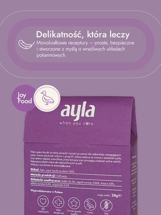 Filet z piersi kaczki ze skórą – intensywność i moc smaku | przysmaki dla psa