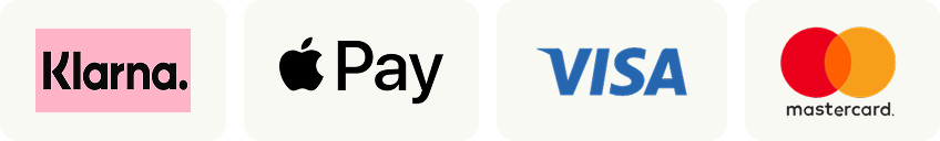 Klarna, Visa, Mastercard und mehr